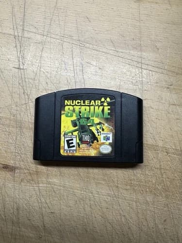 Nuclear Strike Nintendo 64 N64 Authentic Tested Working