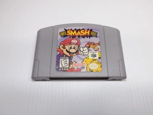 Super Smash Bros. - Game Only - NINTENDO 64 - FAST SHIPPING! 530a