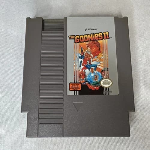 Konami The Goonies II NES Authentic Cartridge Nintendo Entertainment System