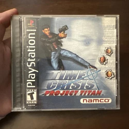 Time Crisis: Project Titan (PlayStation 1 PS1) Complete - Tested - Authentic