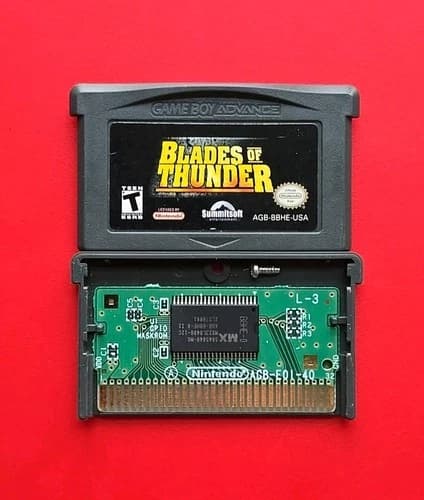 Blades of Thunder Game Boy Advance Nintendo GBA Authentic Cleaned Tested