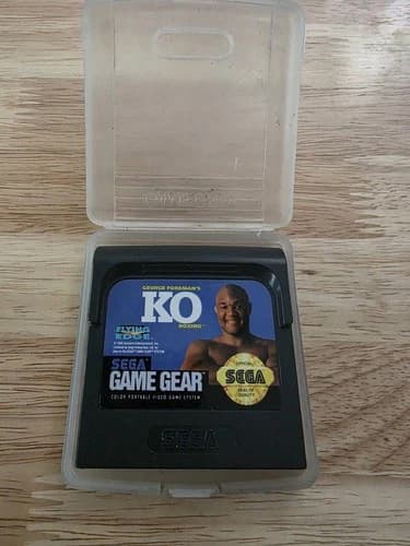 Sega Game Gear - George Foreman's KO Boxing