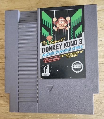Donkey Kong 3 (1986) Nintendo Entertainment System NES Cart Only