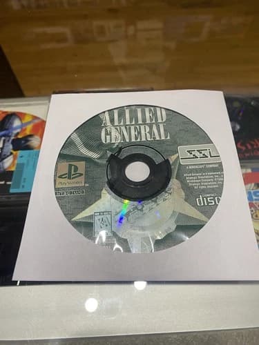 Allied General (Sony PlayStation 1 PS1, 1996) Polished Disc Only