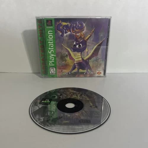 Spyro the Dragon PS1 PlayStation 1 Greatest Hits Tested And Works