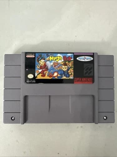 Super Ninja Boy SNES Super Nintendo Entertainment System, 1993 - Tested