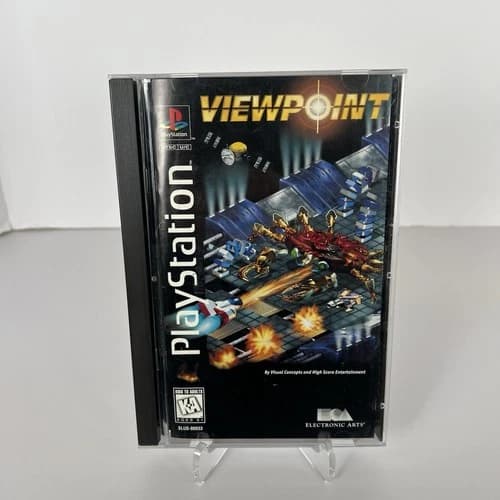 Viewpoint (Sony PlayStation 1, 1995) PS1 Long Box Complete CIB