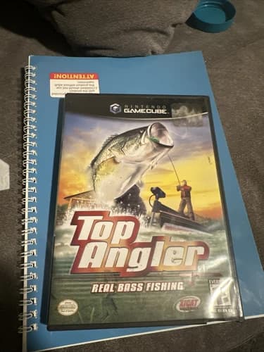 Top Angler: Real Bass Fishing (Nintendo GameCube) - Tested - Authentic