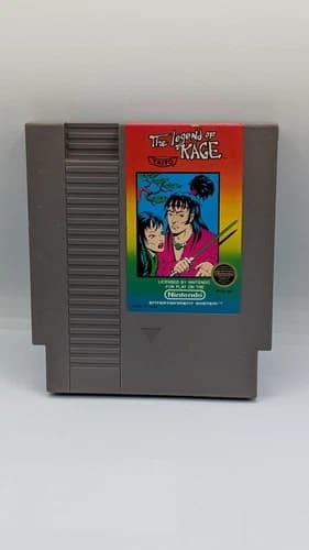 The Legend of Kage (Nintendo NES, 1987) Five Screw - Tested & Working