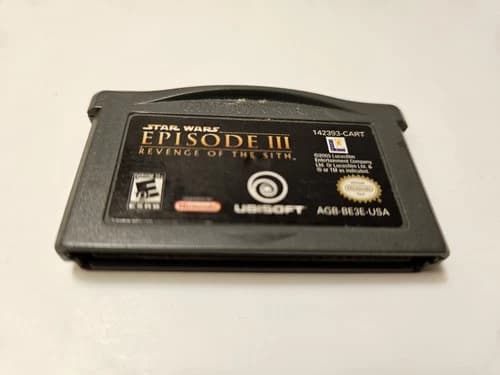Nintendo Game Boy Advance Star Wars Episode 3 Revenge Of The Sith Tested Ubisoft