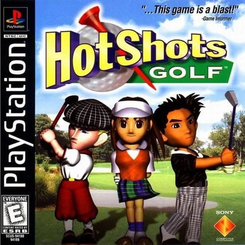 Hot Shots Golf - PS1 Playstation Game Only