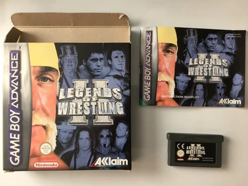 Legends of Wrestling II 2 (Boxed Complete) GBA Game Boy Gameboy Advance
