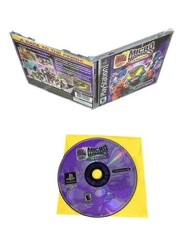 Sony PlayStation 1 PS1 CIB COMPLETE TESTED FoxKids.com Micro Maniacs Racing