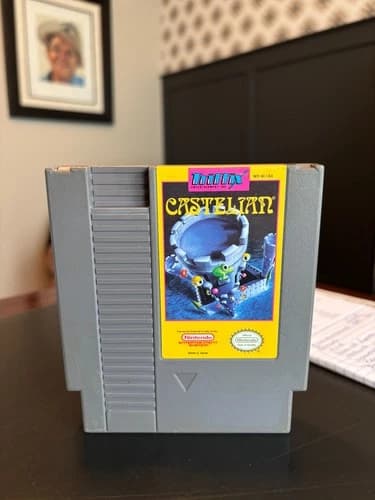 Castelian Nintendo Entertainment System NES Video Game Cartridge