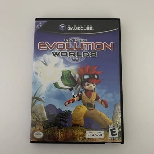 Evolution Worlds (Nintendo GameCube, 2002)-Complete In Box, Tested and Works