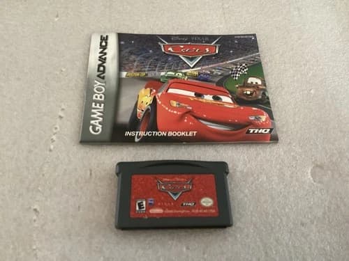 CARS GAME BOY ADVANCE TESTED WORKS