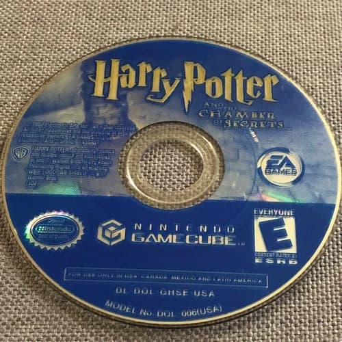 Harry Potter and the Chamber of Secrets GameCube Disc Only* Tested
