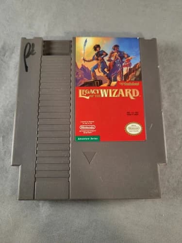 Legacy of the Wizard, NES, Loose, Authentic!