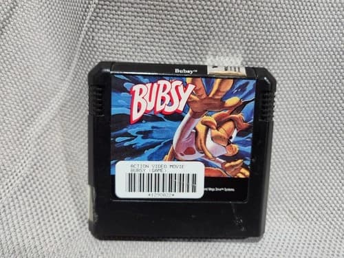 Bubsy in Claws Encounters of the Furred Kind (Sega Genesis, 1993) Cartridge Only