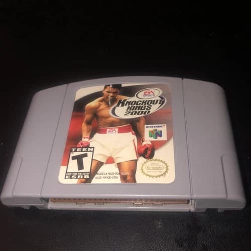 KNOCKOUT KINGS 2000 boxing game cartridge for NINTENDO 64 N64 system