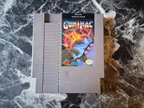 Gun Nac Nintendo NES Authentic Tested Contacts Cleaned