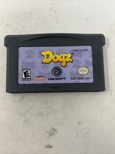 Dogz Nintendo Game Boy advance gba. Tested And Works. Read
