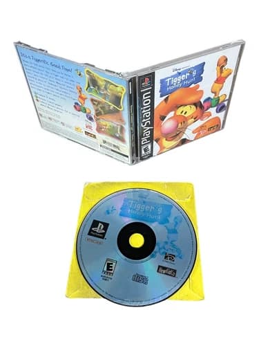 Sony PlayStation 1 PS1 CIB COMPLETE TESTED Tigger's Honey Hunt