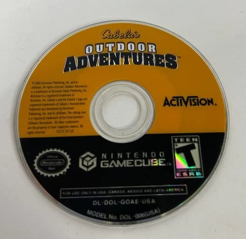 Cabela's Outdoor Adventures Nintendo GameCube 2005 Tested