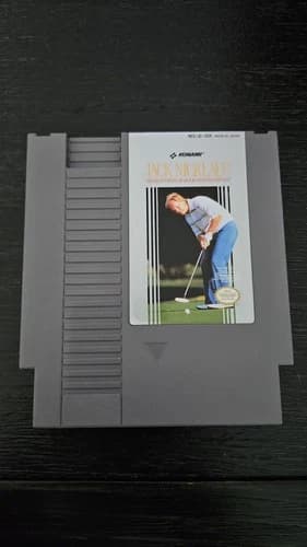 Jack Nicklaus' Greatest 18 Holes of Major Championship Golf NES Nintendo Tested