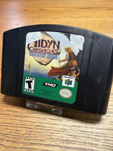 Aidyn Chronicles The First Mage Nintendo 64 N64 Cartridge Only Authentic