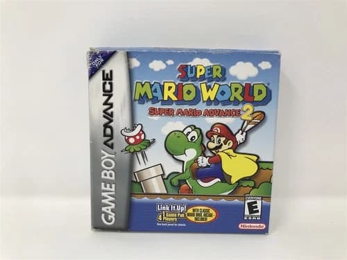 Super Mario World: Mario Advance 2 - Nintendo Game Boy Advance GBA - Complete