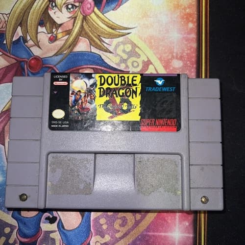 Double Dragon V: The Shadow Falls (SNES Super Nintendo) Authentic Cart Only