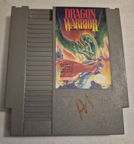 Dragon Warrior Nintendo Entertainment System NES Game Cartridge