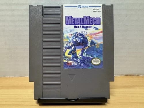 Metal Mech Man Machine Nintendo Entertainment System 1991 Authentic NES