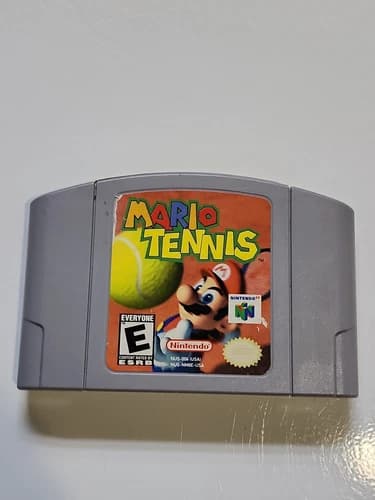 Mario Tennis - Nintendo N64 Game Authentic Tested Great Game