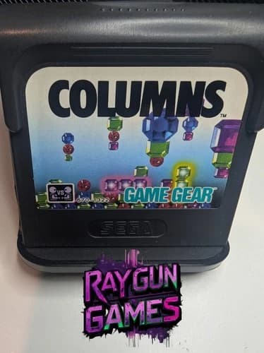 Columns - Sega Game Gear, Authentic OEM Cartridge, Next Day Shipping