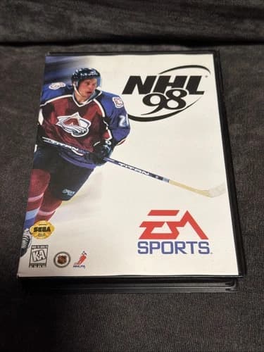 NHL 98 Complete In Box With Manual And Registration Card (Sega Genesis, 1997)