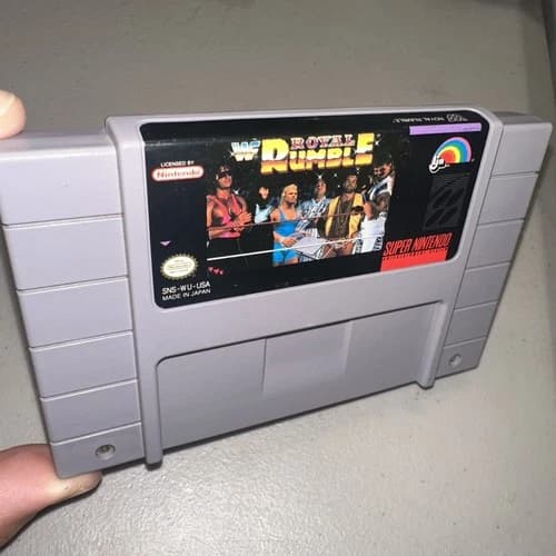 WWF Royal Rumble (Super Nintendo Entertainment 1993) Authentic Tested SNES