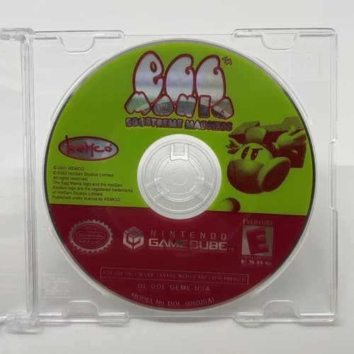 Egg Mania: Eggstreme Madness (Nintendo GameCube, 2002) DISC ONLY