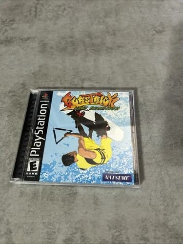 BursTrick Wake Boarding Sony PlayStation 1 PS1 Complete CIB W: Reg Card Pristine