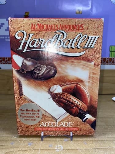 Al Michaels Announces HardBall III (Sega Genesis, 1993)