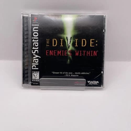 The Divide: Enemies Within - PS1 - CIB Complete - Tested - Ships Fast