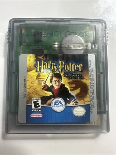 Harry Potter: The Chamber of Secrets (Nintendo GameBoy Color) Cart Only - Tested