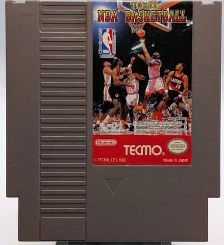 Tecmo NBA Basketball (Nintendo Entertainment System, NES, 1992) Tested