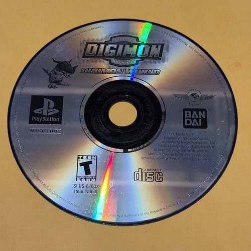 Digimon World PS1 (Playstation 1) Disc Only