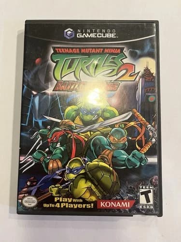 TMNT 2: Battlenexus | Nintendo GameCube – Disc 1 And 2, Tested & Working