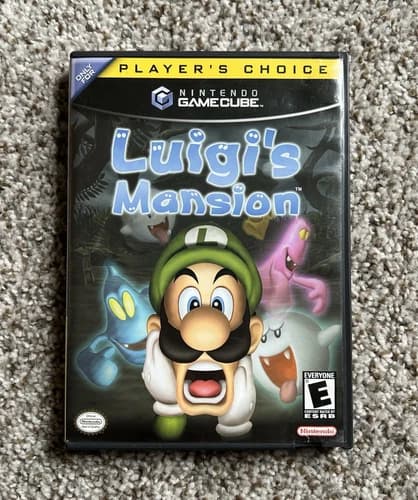 Luigi’s Mansion Player’s Choice CIB Complete w/ Manual Nintendo GameCube NTSC-U