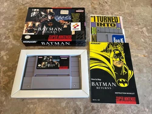 Batman Returns (Super Nintendo Entertainment System, 1992) CIB