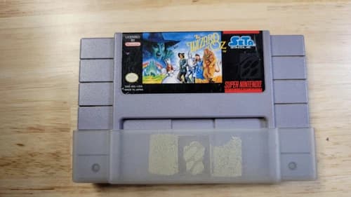 The Wizard Of Oz Super Nintendo 1992 SNES Video Game - Cartridge Only