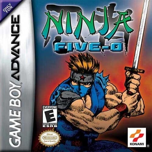 Ninja Five-O - Gameboy Advance GBA Cartridge Only -Very Very Rare- TESTED